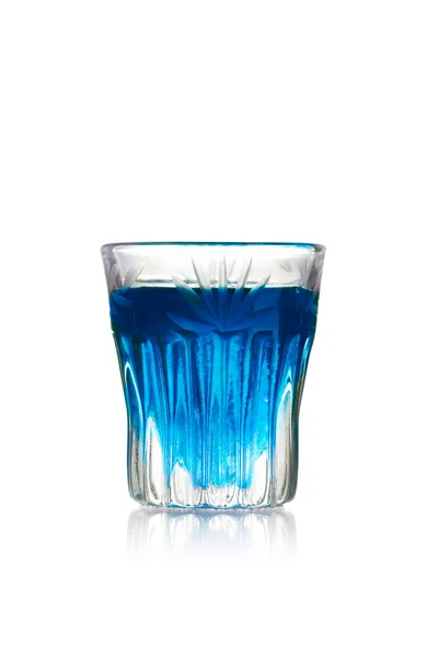 Blue kamikaze shot — Stock Photo, Image
