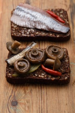 Açık sandviç ya da smorrebrod