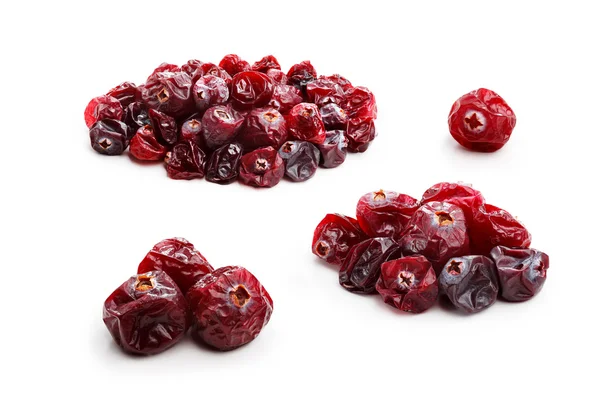 Αποξηραμένα cranberries σύνολο — Φωτογραφία Αρχείου