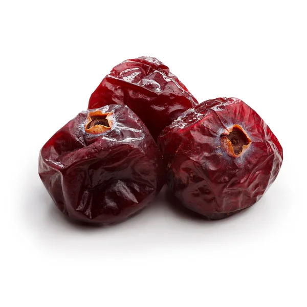 Cranberries secas em branco — Fotografia de Stock