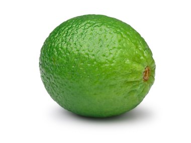 Bütün yapraksız kireç izole