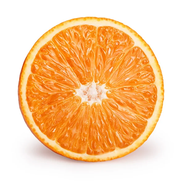 半分のオレンジ色の分離 — ストック写真