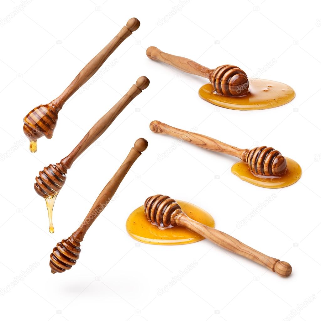 Set of honey dippers