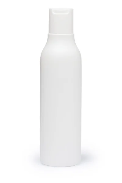 Mockup garrafa branca — Fotografia de Stock