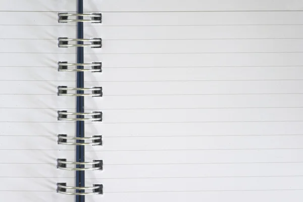 Cuaderno primer plano —  Fotos de Stock