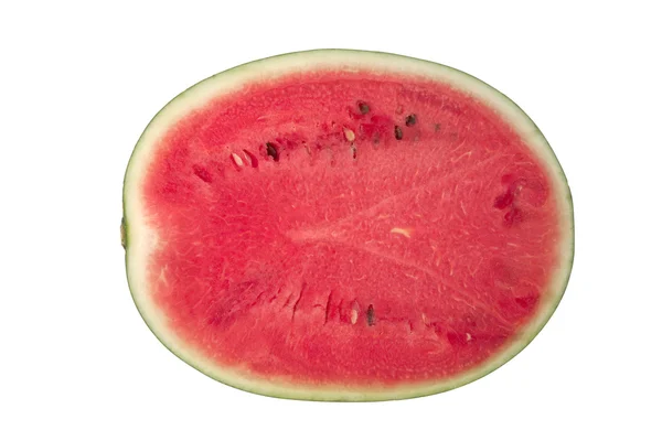 Fele részben piros görögdinnye — Stock Fotó