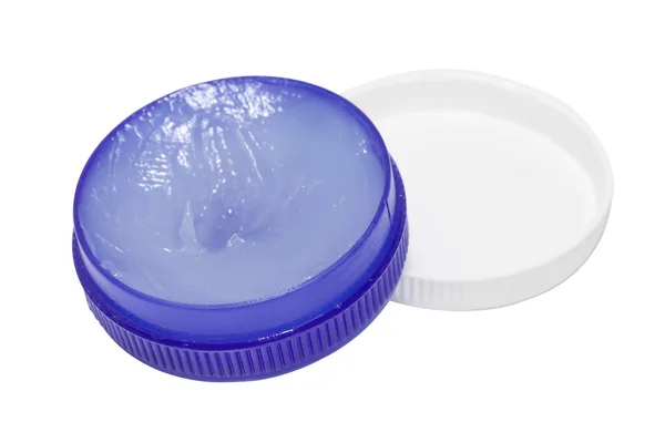 Beyaz jel beyaz izole kullanılan