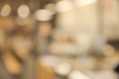 Soyut bulanık parlak Restoran modern tarzı dekorasyonu ile