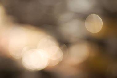Bir sürü parlak bokeh arka kontrastlı bulanık plan