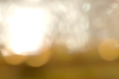 Bulanık arka plan bir sürü bokeh