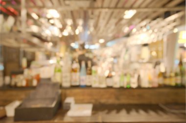 bulanık vintage tarzı içki counter arka plan