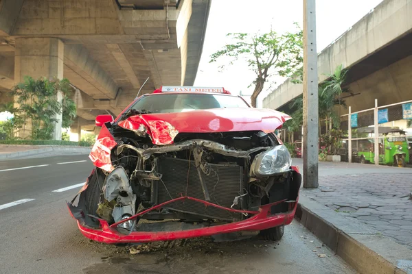 Destroços de automóveis — Fotografia de Stock