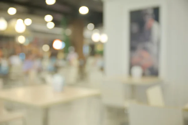 Blurry food hall — Stock Photo, Image