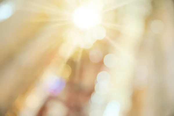 Bulanık arka plan bir sürü bokeh