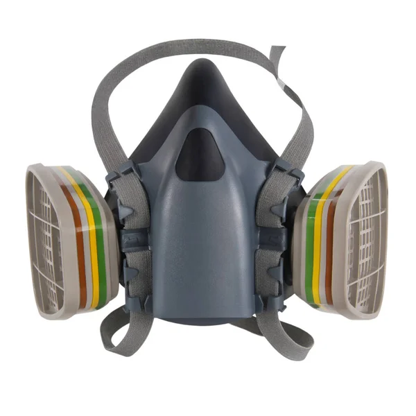 Modern Respirator Mask Isolerad Vitt — Stockfoto