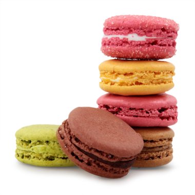 renkli acıbadem kurabiyesi