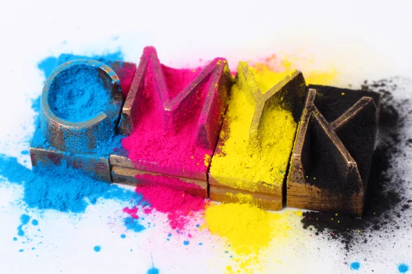 CMYK-kleuren — Stockfoto