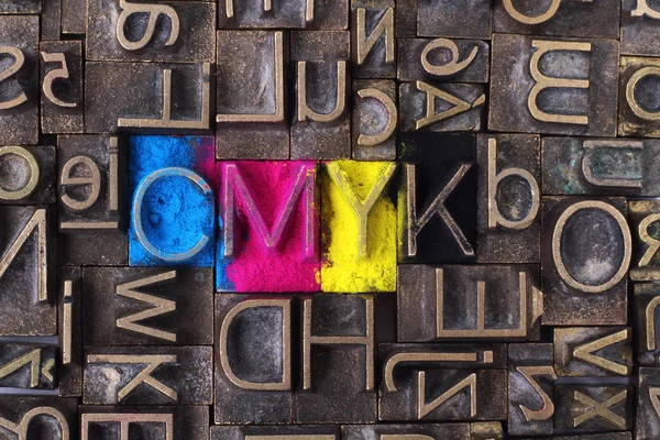 CMYK — Stock fotografie