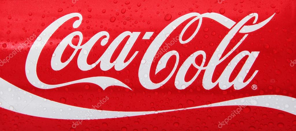 Editorial photo of Classic Coca-Cola can on White Background. Coca-Cola Company