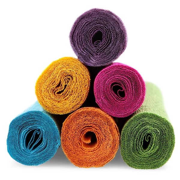 Rolls of crepe paper — Stock Photo, Image