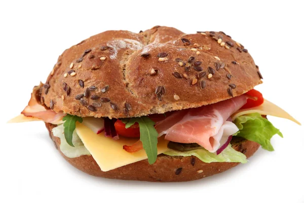 Verse bagel sandwich — Stockfoto