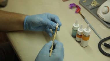 Diş teknisyenliği. Protez üretimi. diş prototipi yapısı