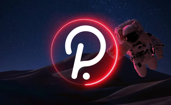 Polkadot DOT Kripto Para Birimi. Döviz ve grafiğinde Polkadot madeni para büyüme tablosu