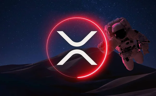 XRP Şifreleme. Döviz grafiğinde XRP madeni para büyüme grafiği