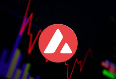 Çığ AVAX Kripto Para Birimi. Döviz ve grafiğinde madeni para büyüme tablosu