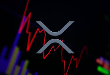 XRP Şifreleme. Döviz ve grafiğinde madeni para büyüme tablosu