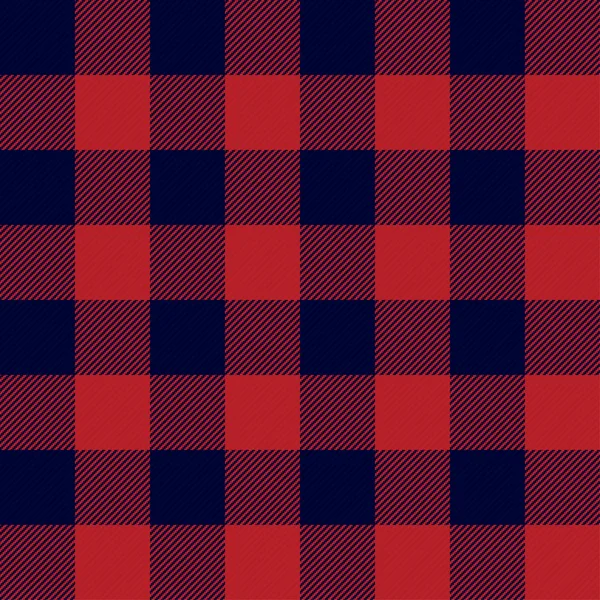 Lumberjack Plaid Seamless Pattern Vector Illustration — Stock Vector