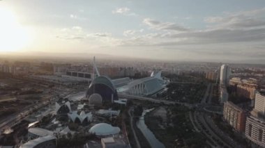 Valencia Akvaryumu İspanya 'nın en iyi manzarası Ekim 2019
