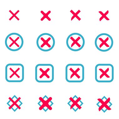 İşaretleme düğmeleri için renk seçenekleri. Web siteleri, mobil uygulamalar ve diğer geliştiriciler için tasarlandı.