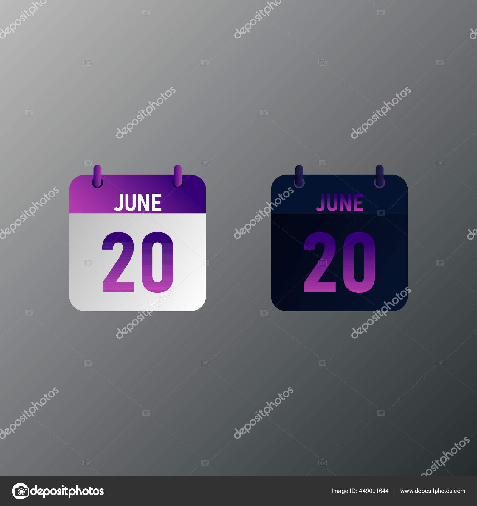 フラットデザインスタイルで6月の毎日のカレンダーアイコン 光と暗いデザインのベクトルイラスト ストックベクター C Teckons フラットデザインスタイルで6月の毎日のカレンダーアイコン 光と暗いデザインのベクトルイラスト ストックベクター C Teckons