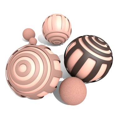 3D izole küre
