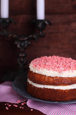 Muzlu Kek ile fındık ve krem