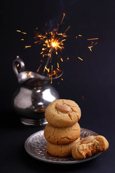 Galletas con destellos de Navidad — Foto de Stock