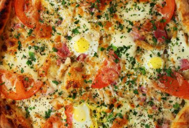 lezzetli pizza arka plan