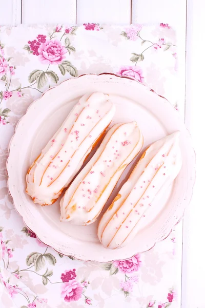 Dolci torte all'eclair — Foto Stock