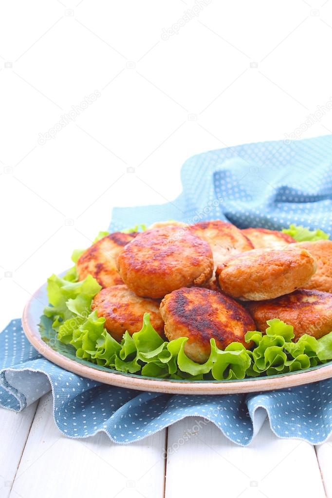 Turkey cutlets with lemon