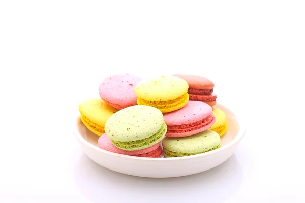 Macarons savoureux multicolores — Photo
