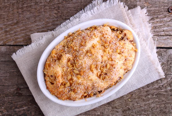 Cake with nuts — Stock Photo, Image