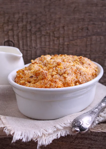 Torta con noci — Foto Stock