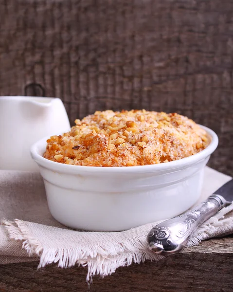 Torta con noci — Foto Stock