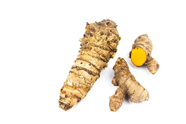 Turmeric Herb Isolated White Background — Stock Photo, Image