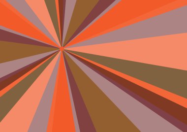 RADIUS arka plan turuncu ışınları