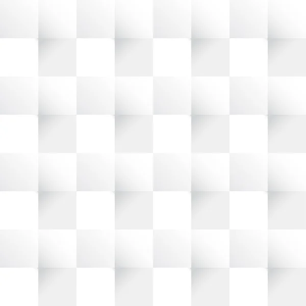 Bílé skládané papíru textura vzor bezešvé — Stockový vektor