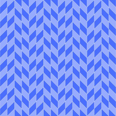 Kare Rhombohedron Seamless Modeli mavi