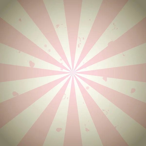 粉红色的老式 Grunge 射线背景 — 图库矢量图片
