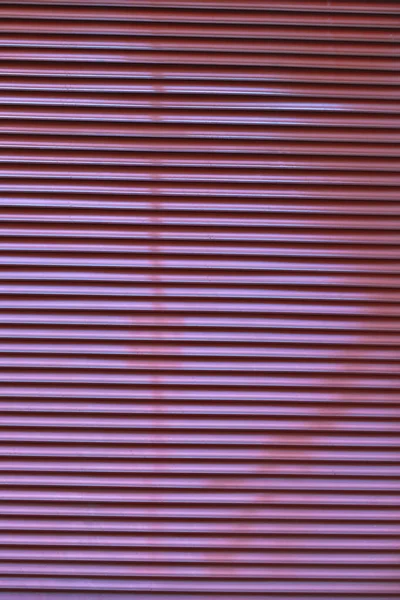 Metal Blinds Brown Horizontal Stripes — Stock Photo, Image